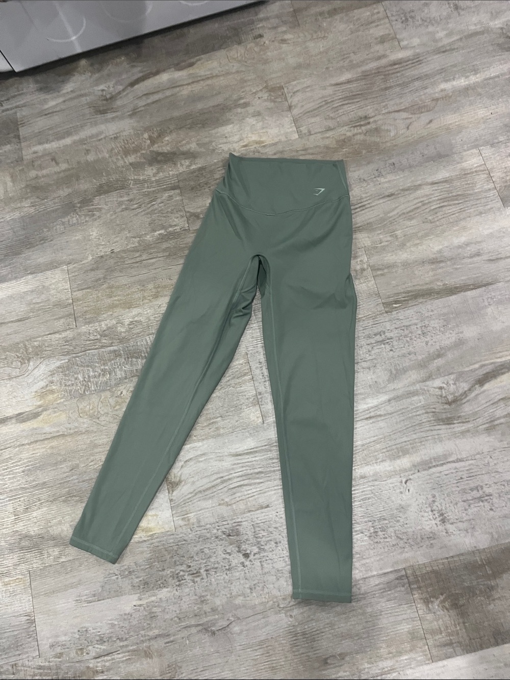 Gymshark Olive-Green High-Waist Training Leggings